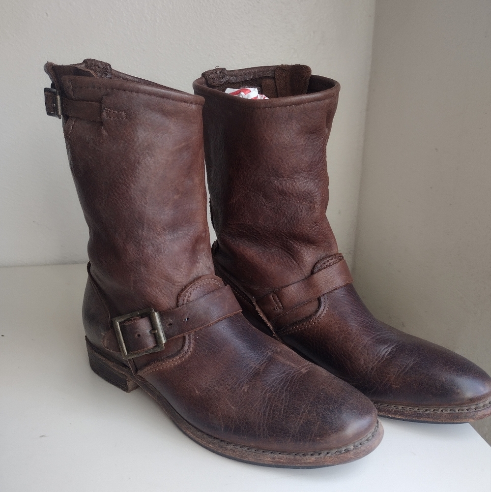 Vintage Shoe Co leather boots